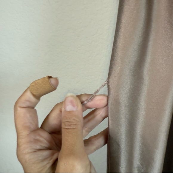 Amanda Uprichard Light Pink 100% Silk Tibi Mini Dress Size Small - Picture 4 of 12